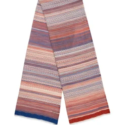 Petrusse Echarpes, Foulards|Étole Horizons orange - 70x200 cm