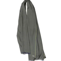 Petrusse Echarpes, Foulards|Étole Marius kaki - 70x210 cm