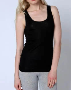 Mare Lingerie, Nuit|Top 100% Coton noir