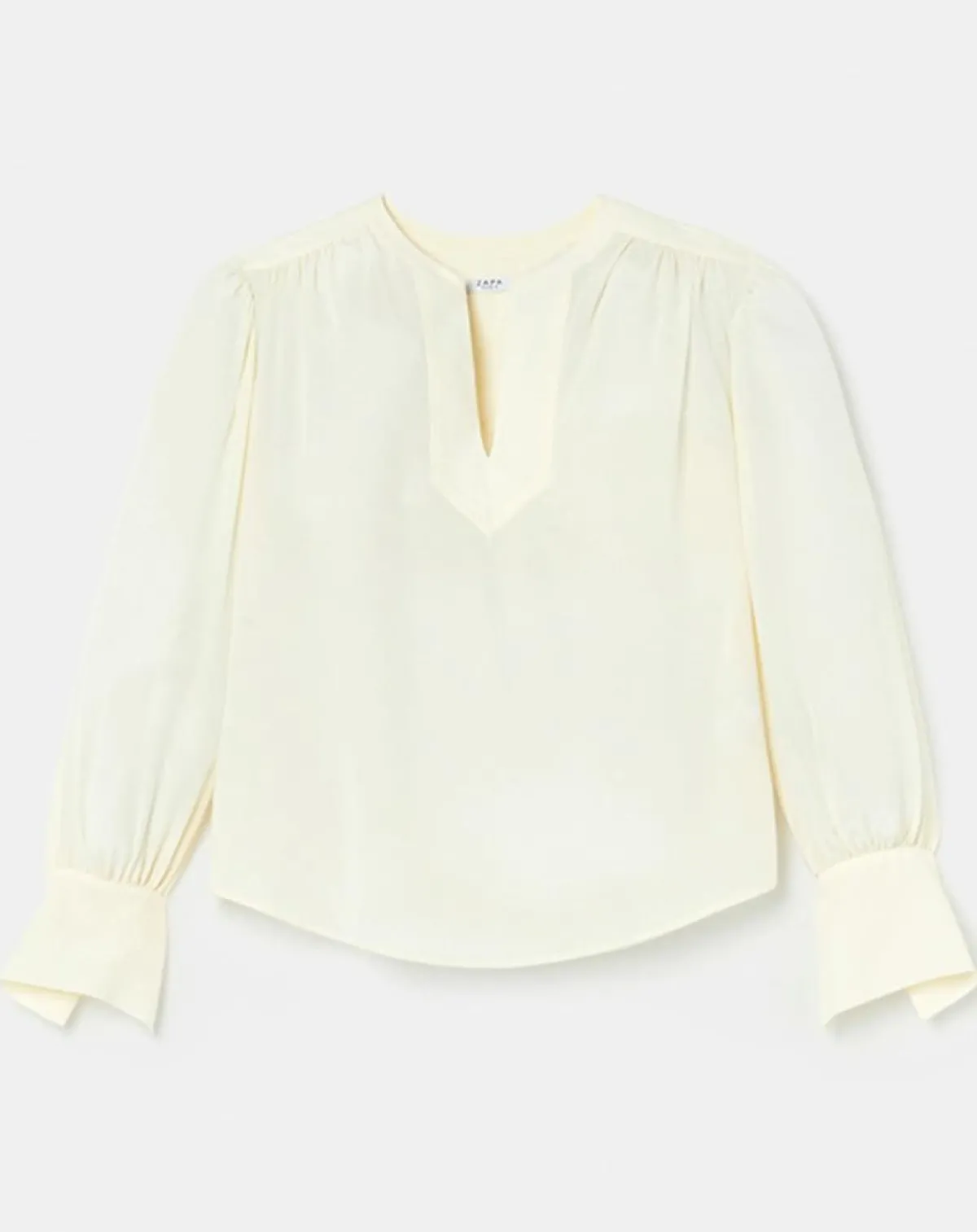 Zapa Tops Et Blouses|Top 100% Soie Bangkok ecru
