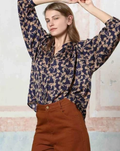 See u Soon Tops Et Blouses|Top Agathe bleu