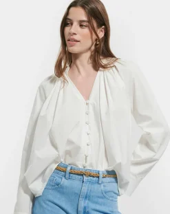 Zapa Tops Et Blouses|Top Baora ecru