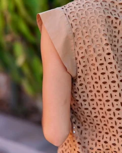 Lauren Vidal Tops Et Blouses|Top Bobbie désert