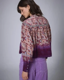 Manoush Tops Et Blouses|Top Bohemian Hindi camel