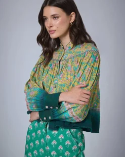 Manoush Tops Et Blouses|Top Bohemian Hindi kaki