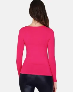 Assuili Tops Et Blouses|Top Cassy cerise