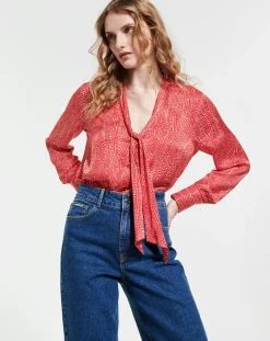 Zapa Tops Et Blouses|Top Chipy rouge