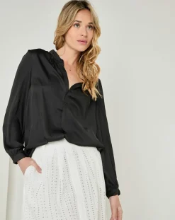 See u Soon Tops Et Blouses|Top Chloe noir