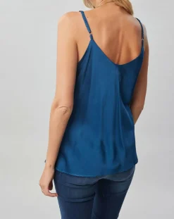 Lauren Vidal Tops Et Blouses|Top Cindy azur