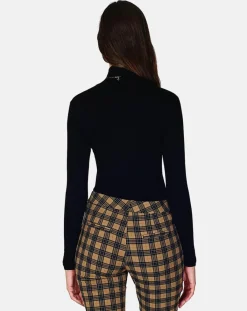 Assuili Tops Et Blouses|Top Col Roulé Pauline noir