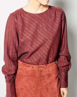 Karl Marc John Tops Et Blouses|Top en Lin mélangé Flaubert terracotta
