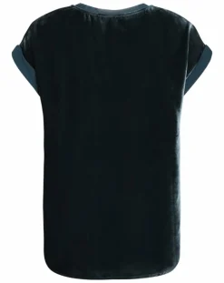 Lauren Vidal Tops Et Blouses|Top en Velours Basal sauge