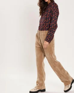 Manoush Tops Et Blouses|Top Fall Winter Mix imprimée rose/noir