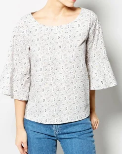 Karl Marc John Tops Et Blouses|Top French en Coton ample crème