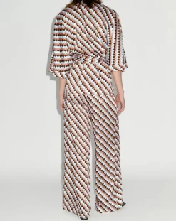 Zapa Tops Et Blouses|Top Kimono fluide Vieran imprimé multicolore