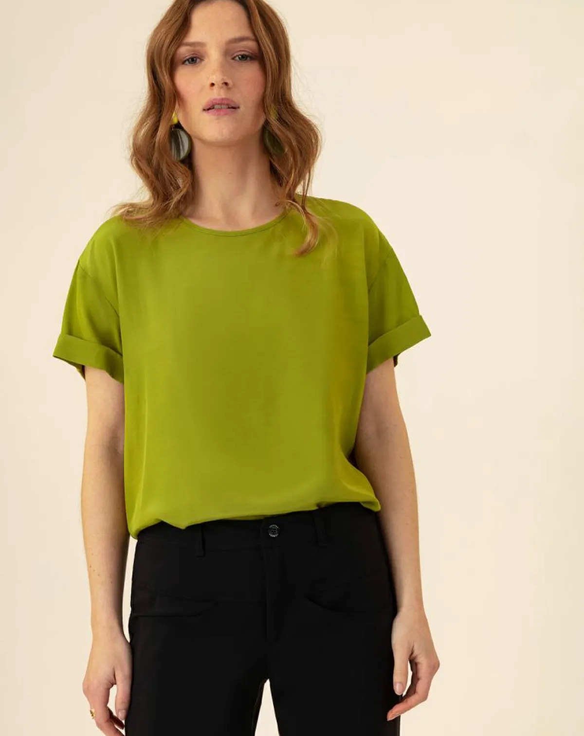 Indies Tops Et Blouses|Top Lake absinthe