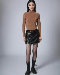 Manoush Tops Et Blouses|Top Lurex doré