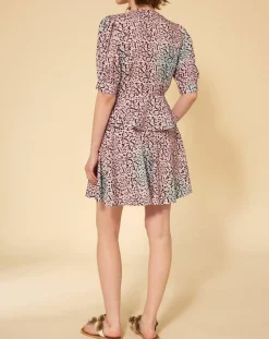 Manoush Tops Et Blouses|Top Panthère bleu/rose