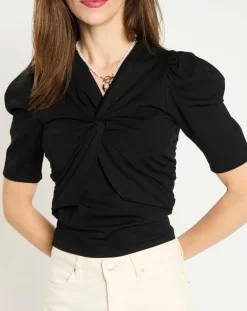 Zapa Tops Et Blouses|Top Taila noir