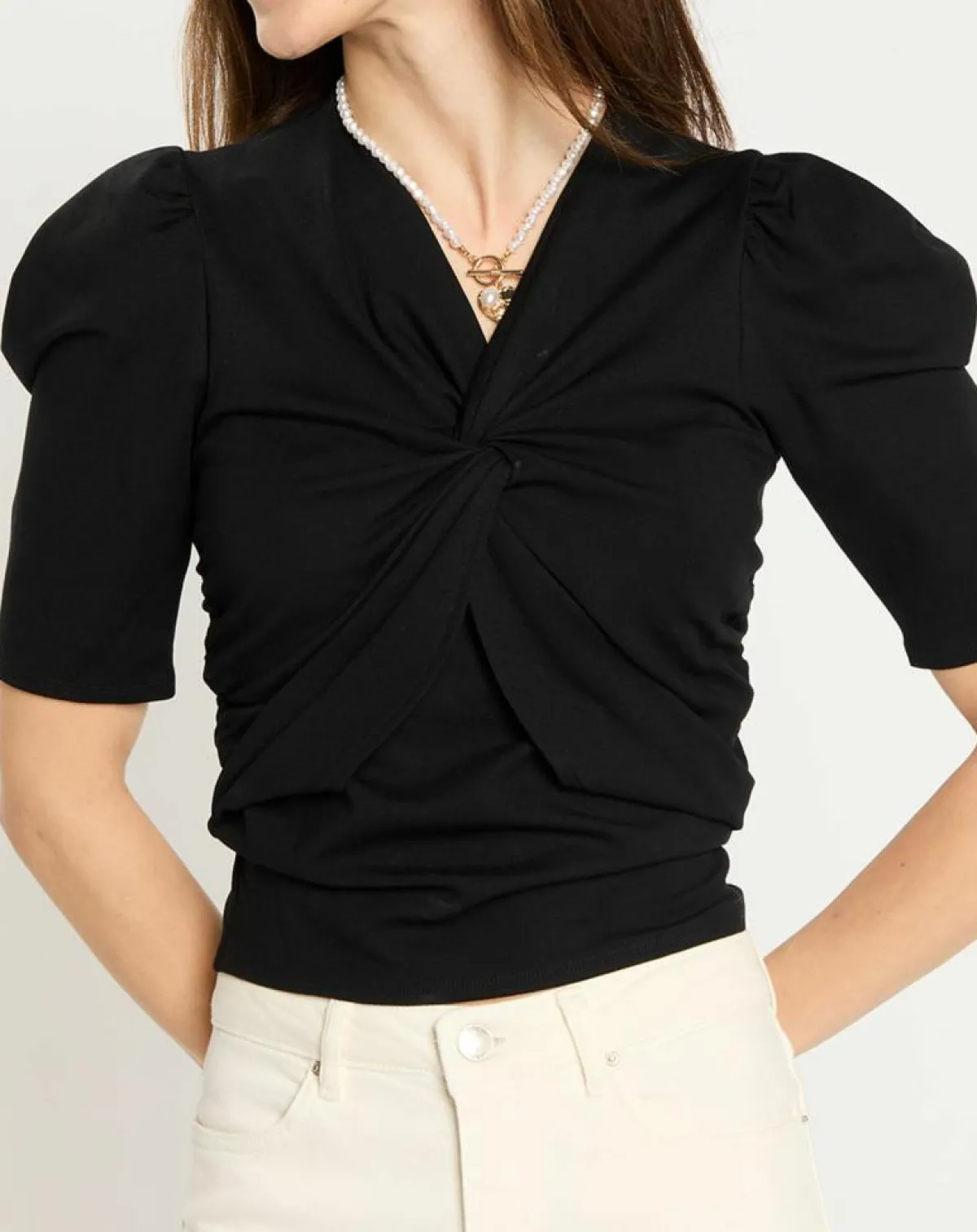 Zapa Tops Et Blouses|Top Taila noir