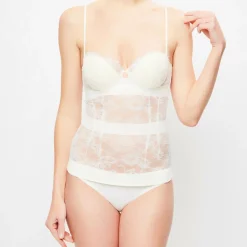 La Perla Lingerie, Nuit|Top Tearose écru