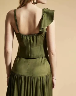 Belair Tops Et Blouses|Top Teroli kaki