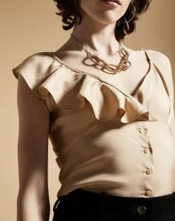 Belair Tops Et Blouses|Top Teroli sable