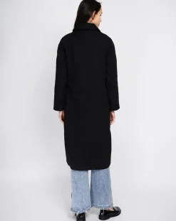 Assuili Manteaux|Trench Léa noir