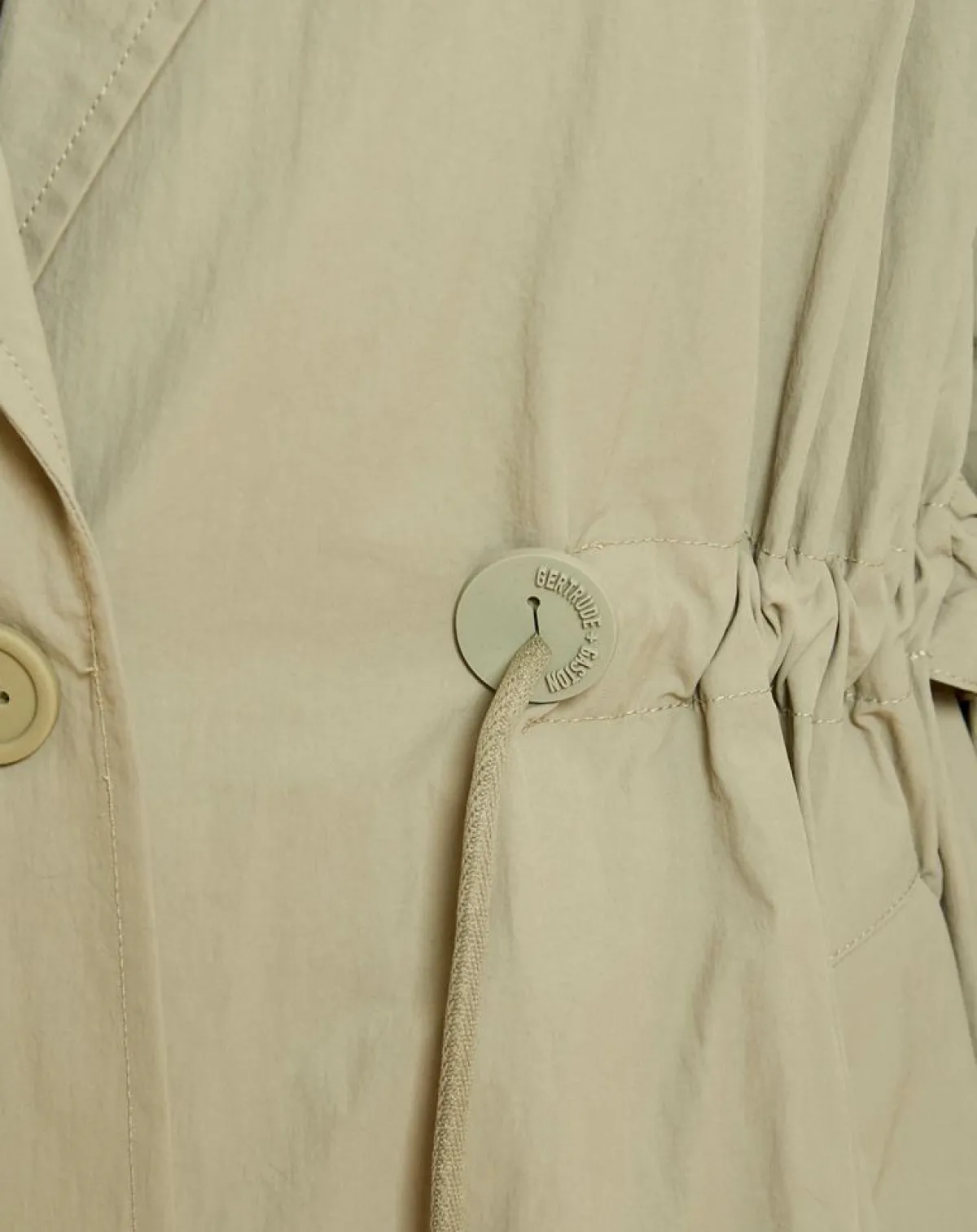 Gertrude + Gaston Manteaux|Trench Lilou sable