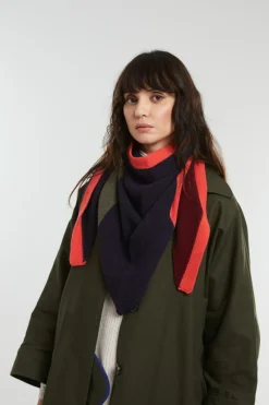 Mapoesie Echarpes, Foulards|Triangle Ebba Marine