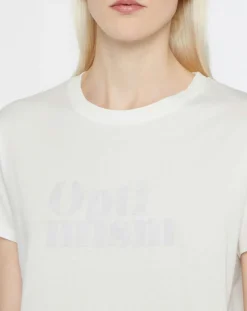 Yerse T-Shirts|T-Shirt 100% Coton Bio Ana écru