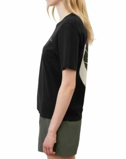 Marc O'Polo T-Shirts|T-Shirt 100% Coton Bio imprimé nature noir