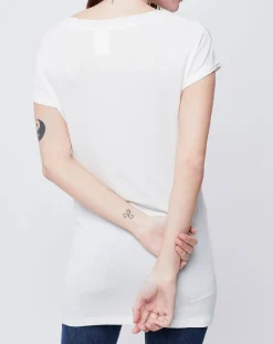 John Galliano T-Shirts|T-Shirt à sequins blanc/rouge/vert