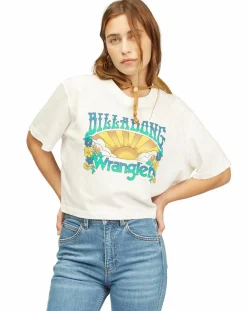 Billabong T-Shirts|T-Shirt x Wrangler Made It blanc