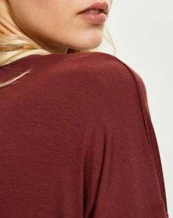 Femilet Lingerie, Nuit|T-Shirt de pyjama acajou