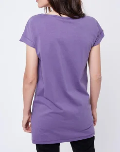 John Galliano T-Shirts|T-Shirt imprimé Gazette violet