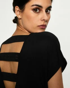 Huit T-Shirts|T-Shirt Jeanne noir