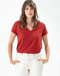 Indies T-Shirts|T-Shirt Linda terracotta