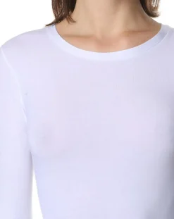 Mare T-Shirts|T-Shirt manches longues Micromodal blanc