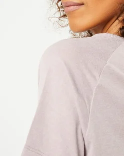 Odlo T-Shirts|T-Shirt Millennium Element antibactérien violet