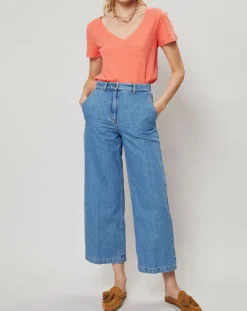 J.Crew T-Shirts|T-Shirt Soupir orange corail