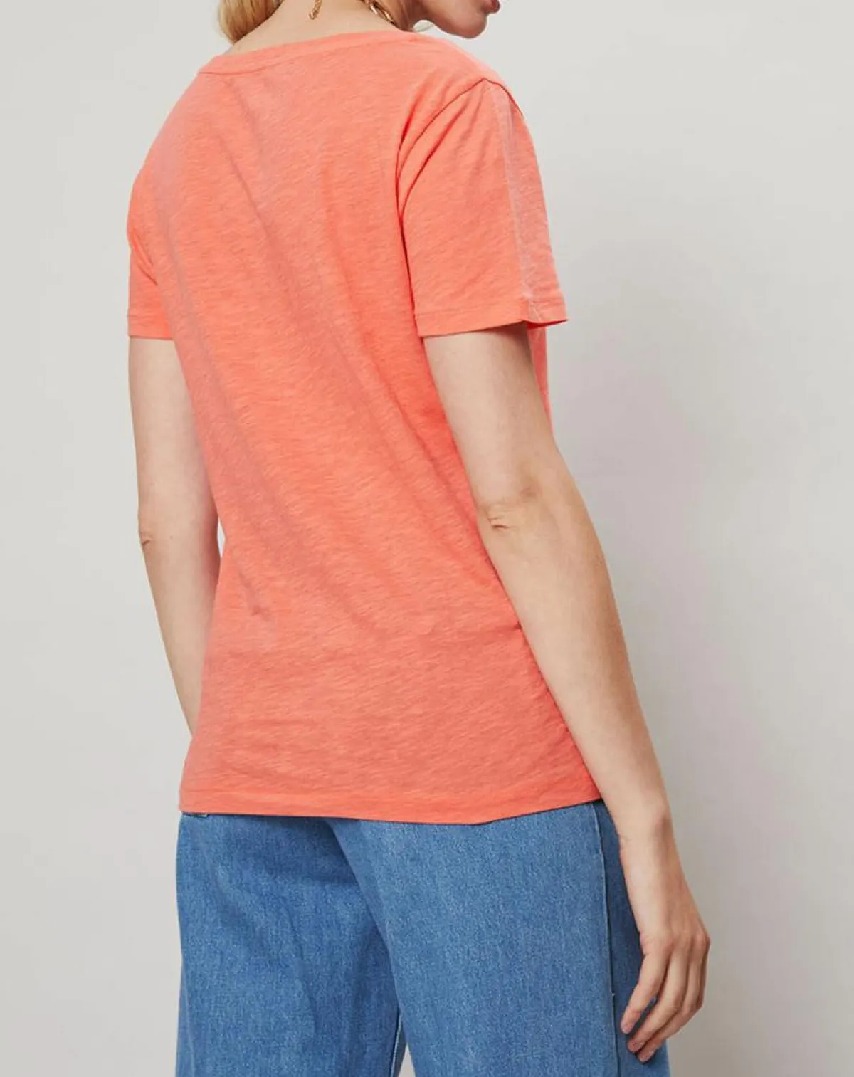 J.Crew T-Shirts|T-Shirt Soupir orange corail
