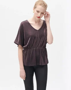 Caroll T-Shirts|T-Shirt Tlise beaujolais