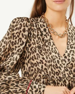 Stella Forest Tops Et Blouses|Tunique col V Léo marron