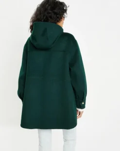 Lou Andrea Vestes, Blousons|Veste 100% Laine Carla vert sapin