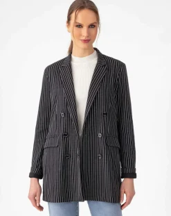 Indies Vestes, Blousons|Veste Amance rayure noire