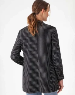 Indies Vestes, Blousons|Veste Amance rayure noire