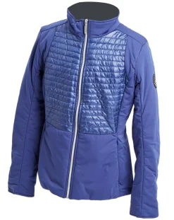Duvillard Vestes, Blousons|Veste bi-matière Miage cobalt