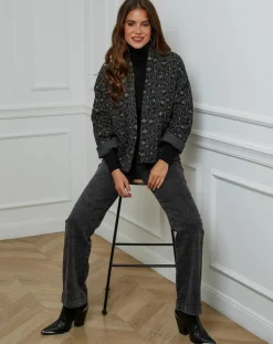 L'Armoire de Suzette Vestes, Blousons|Veste Coralie anthracite