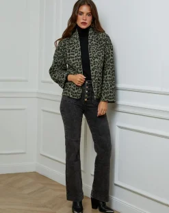 L'Armoire de Suzette Vestes, Blousons|Veste Coralie kaki